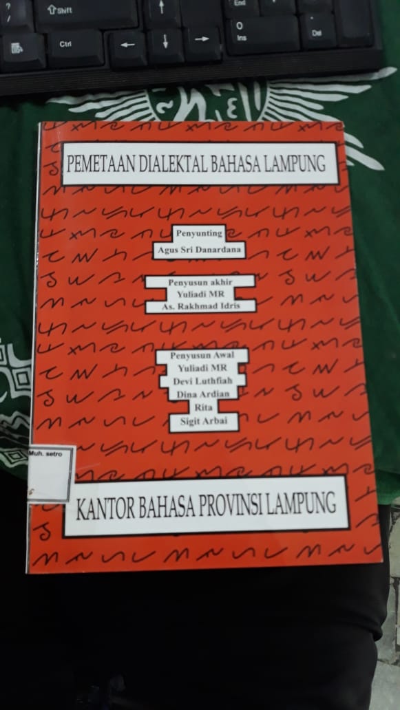pemetaan dialektal bahasa lampung